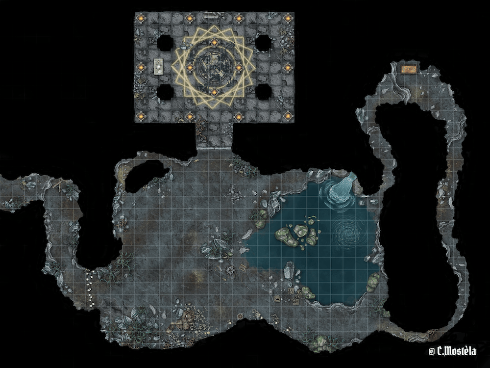 Battlemaps pour La Tour aux Croassements